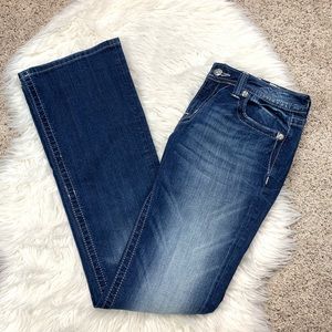 Miss Me Boot Cut Bedazzled Bling Pocket Jeans 30